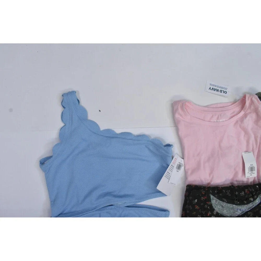 Old Navy Bulk Lot Of 12 Girls Size Medium 8 Mixed Season Tops Bottoms Shorts